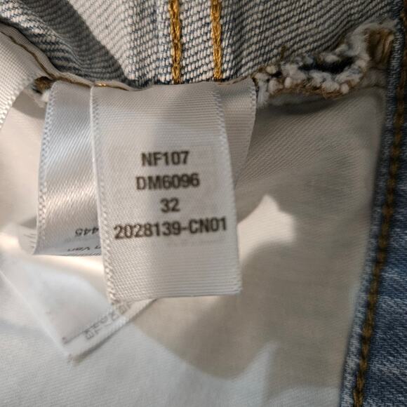 Madewell Jeans The Perfect Vintage Straight Jean Womens Size 32 Light Wash Denim - Picture 12 of 16